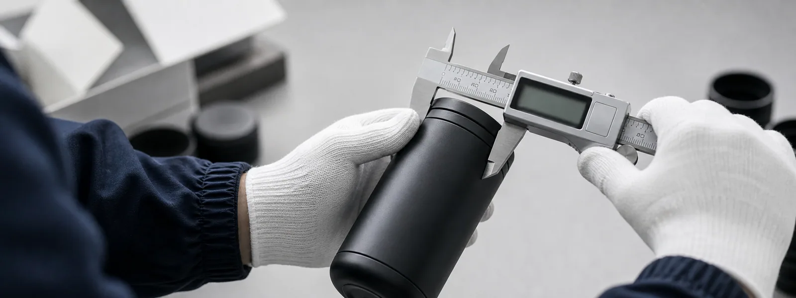 Illustrative caliper measurement evidence role example