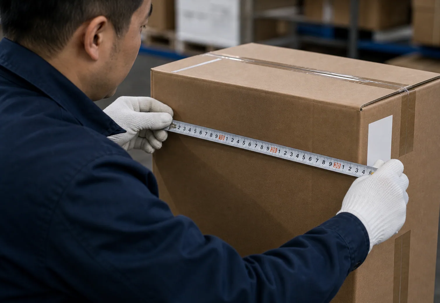 Illustrative carton measurement process example